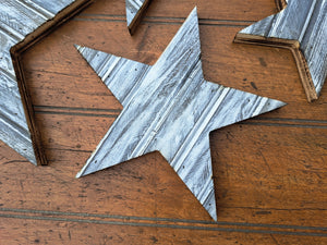 Rustic Barn Wood Five Star Set