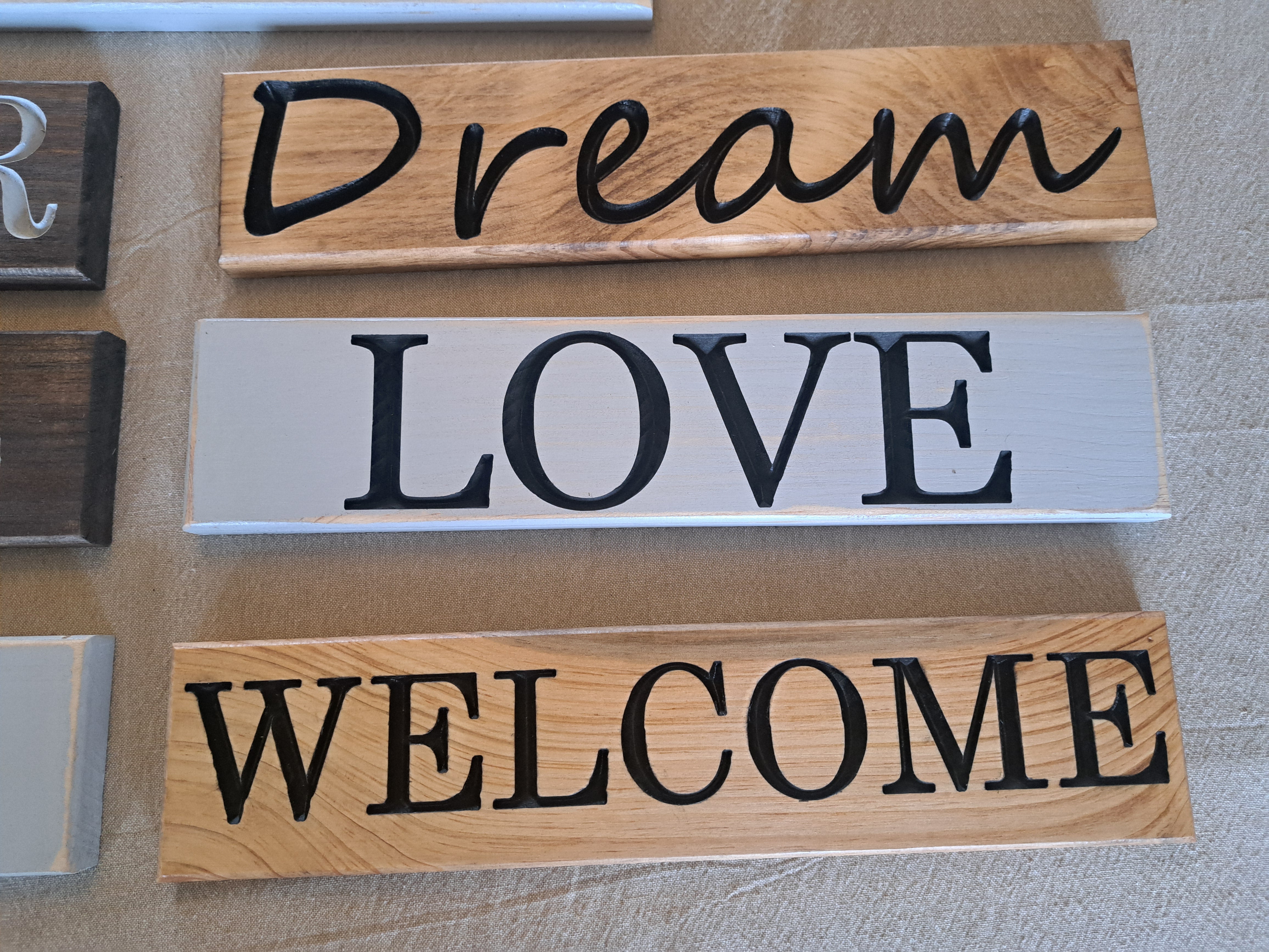 Personalized Rustic Wooden Sign - Custom Carved Home Decor