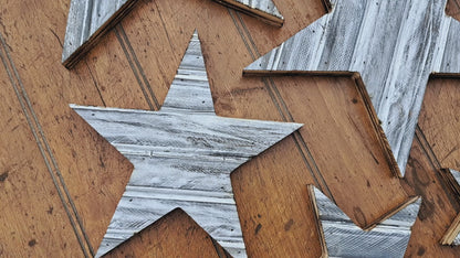 Rustic Barn Wood Five Star Set